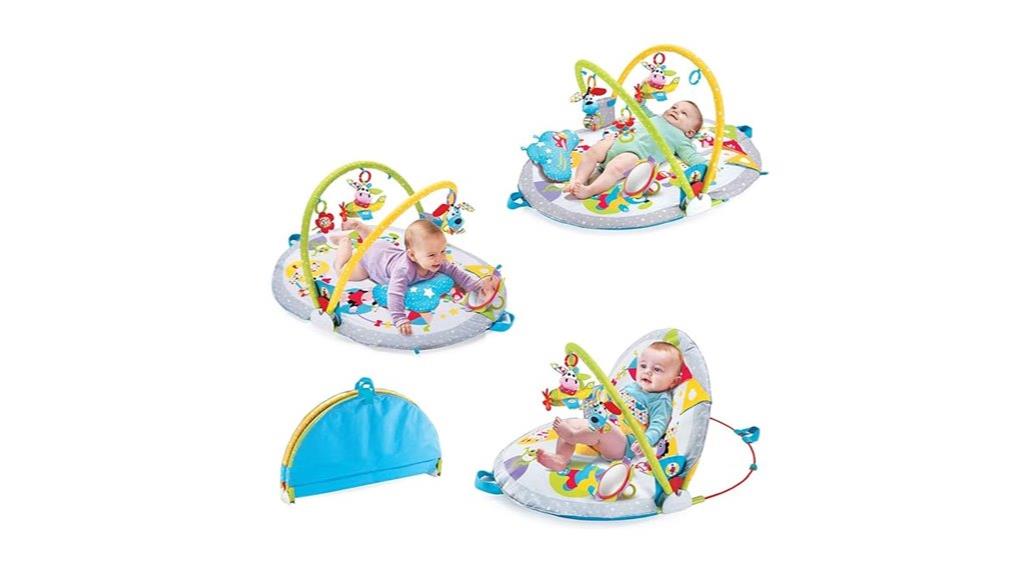 3 in 1 baby playmat