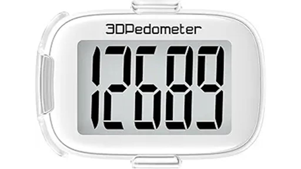 3d step counter tracker