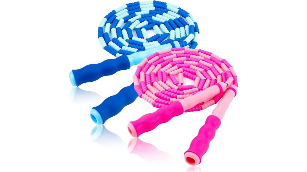 adjustable beaded jump rope