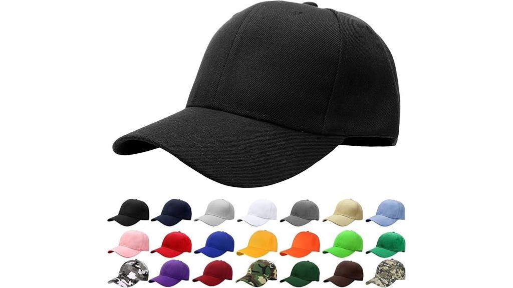 adjustable cap for activities