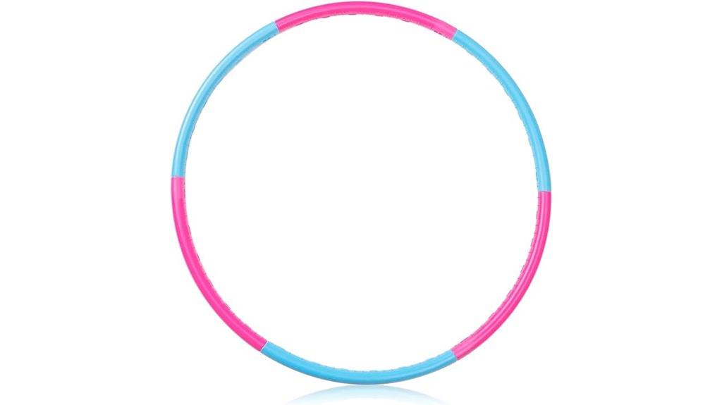 adjustable detachable exercise hoop