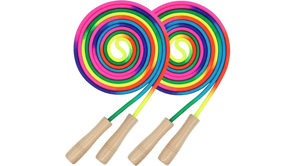 adjustable double dutch jump rope