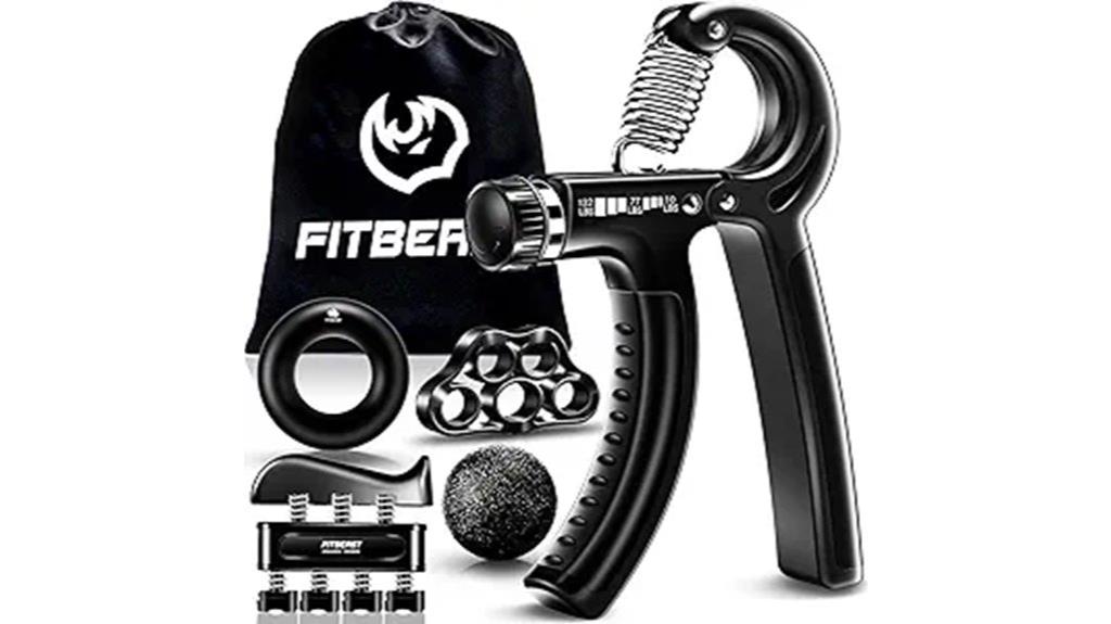 adjustable grip strengtheners set