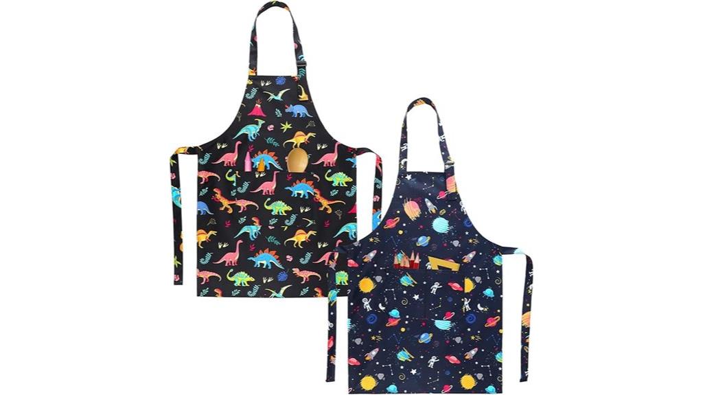 adjustable kids cooking aprons