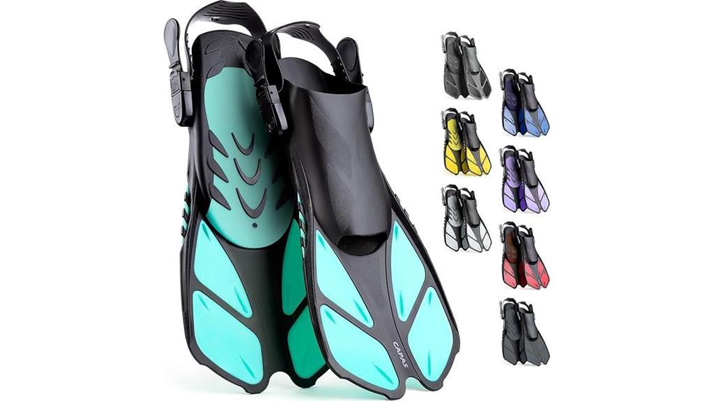 adjustable snorkel fins available