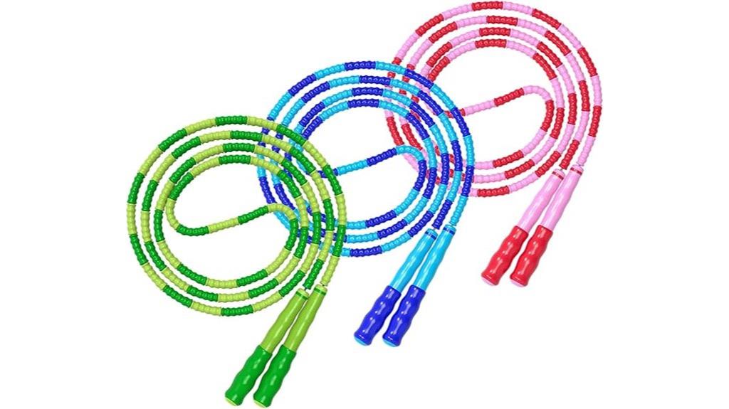 adjustable tangle free jump rope