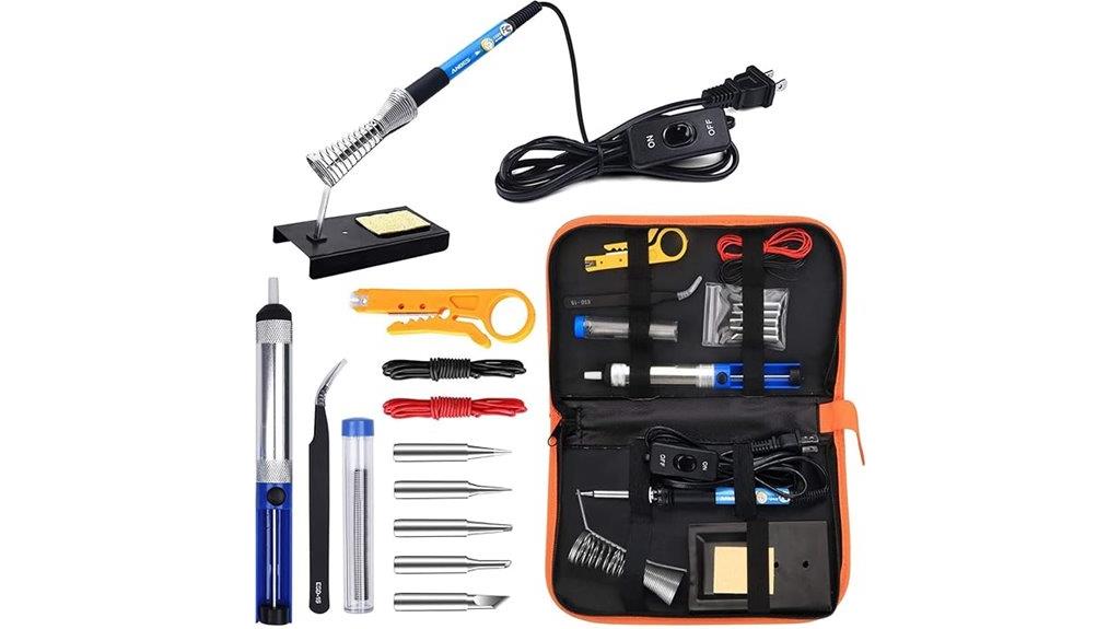 adjustable temperature soldering kit