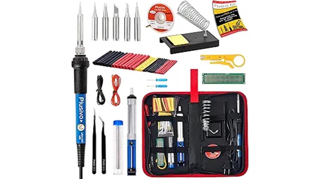 adjustable temperature soldering kit