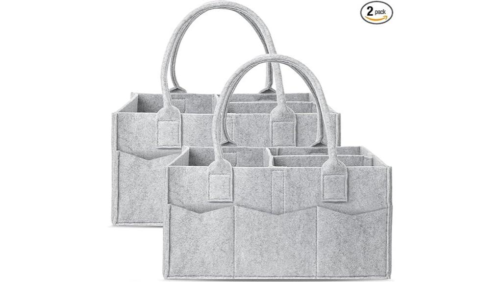 adorable diaper storage solution