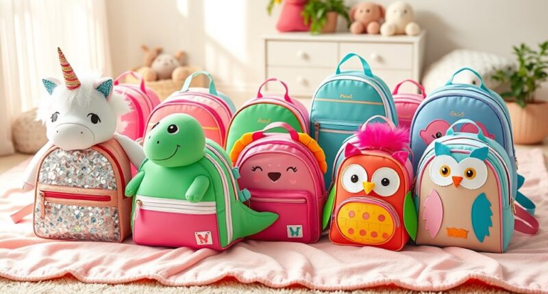 adorable practical toddler backpacks