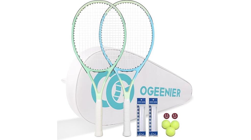 adult tennis racket set