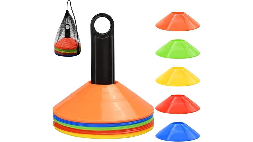 agility soccer discs pack