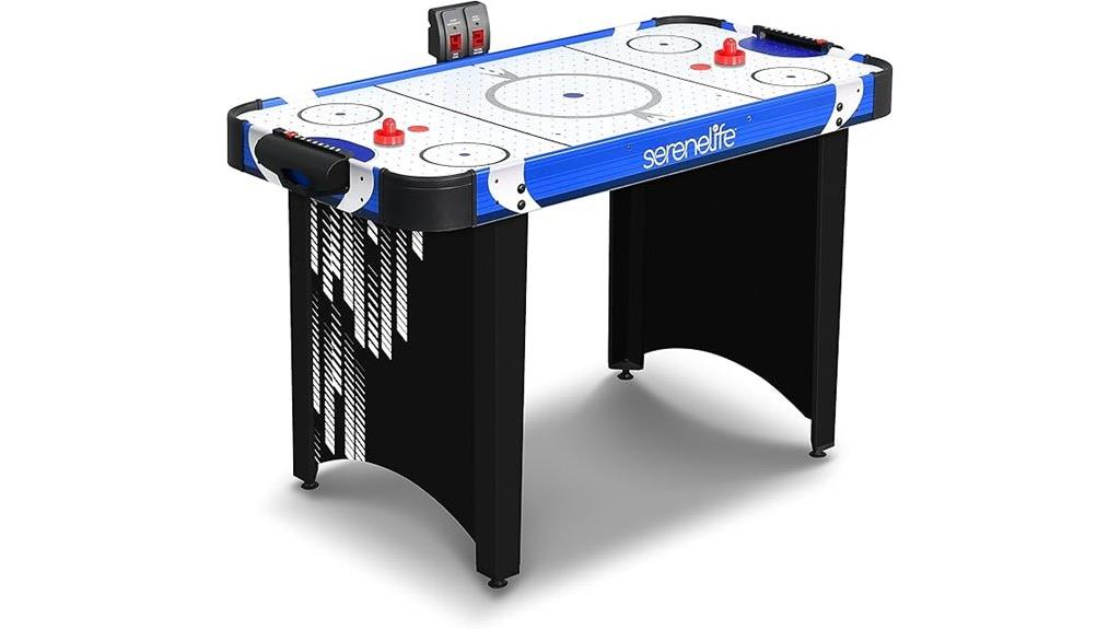 air hockey with scoreboard