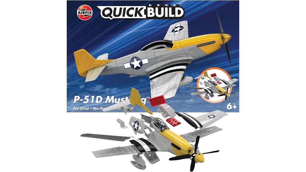 airfix p 51d mustang model
