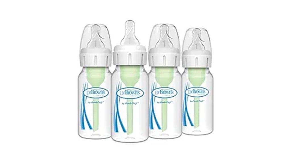 anti colic baby bottles set