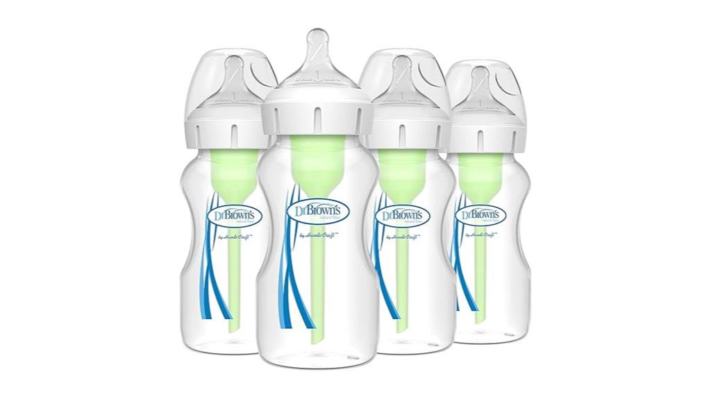 anti colic baby bottles set
