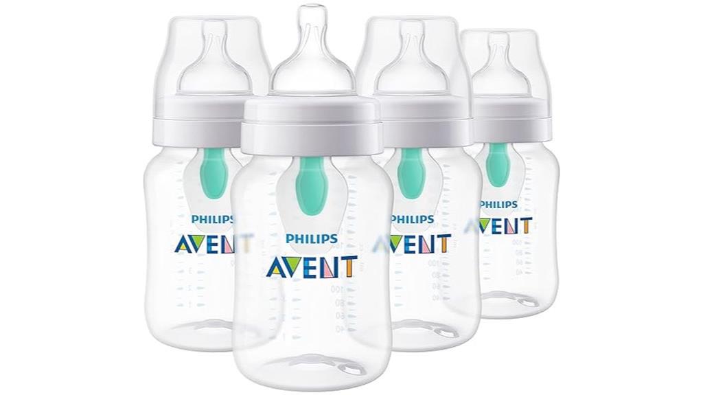 anti colic baby bottles set