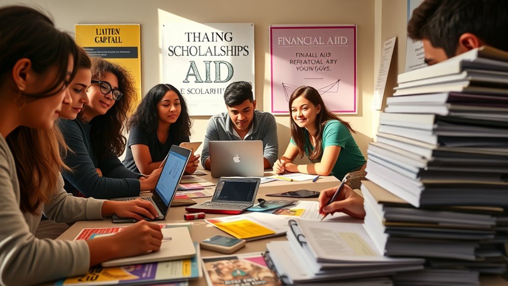 applying for aid scholarships