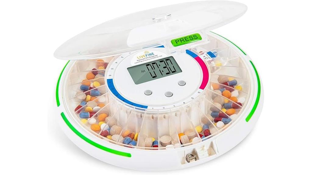 automated 28 day pill organizer