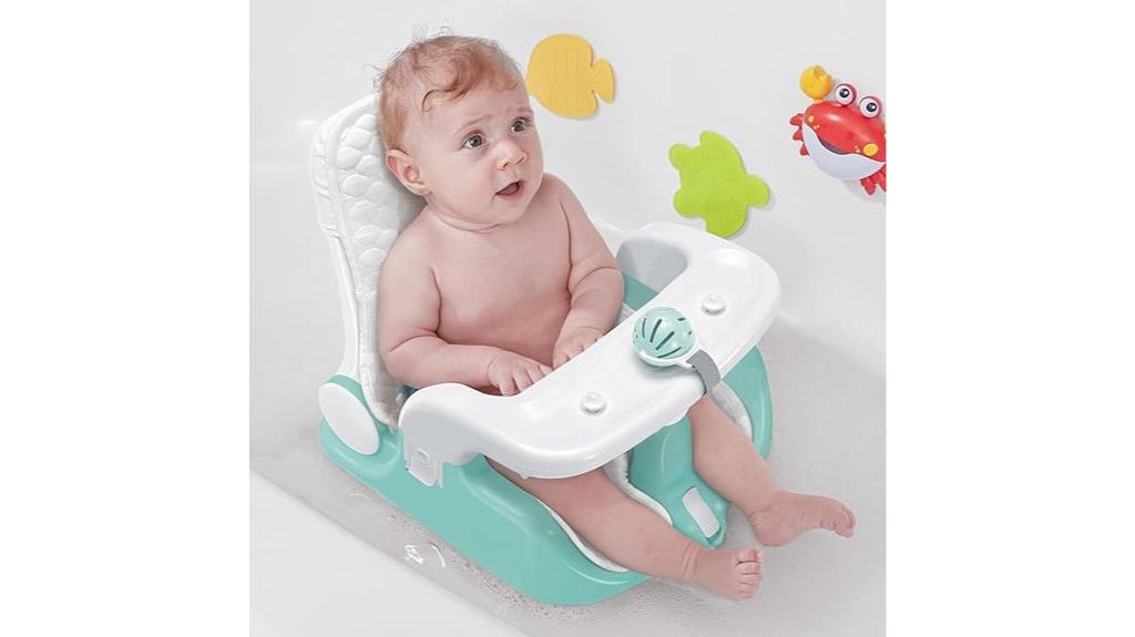 baby bath seat suction