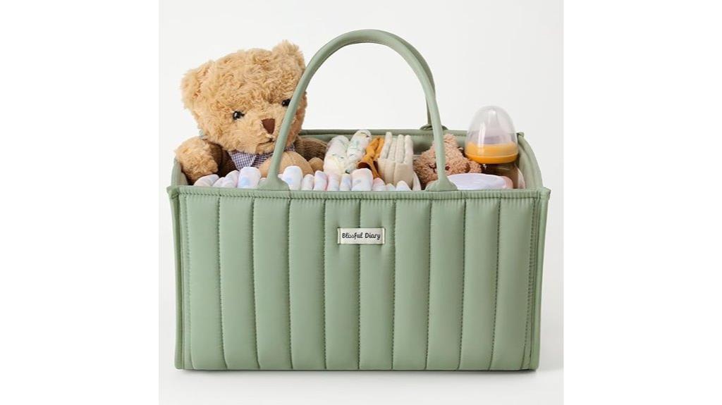 baby diaper storage solution