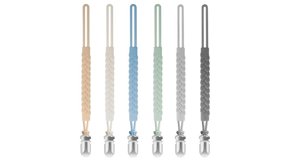 baby pacifier clip set
