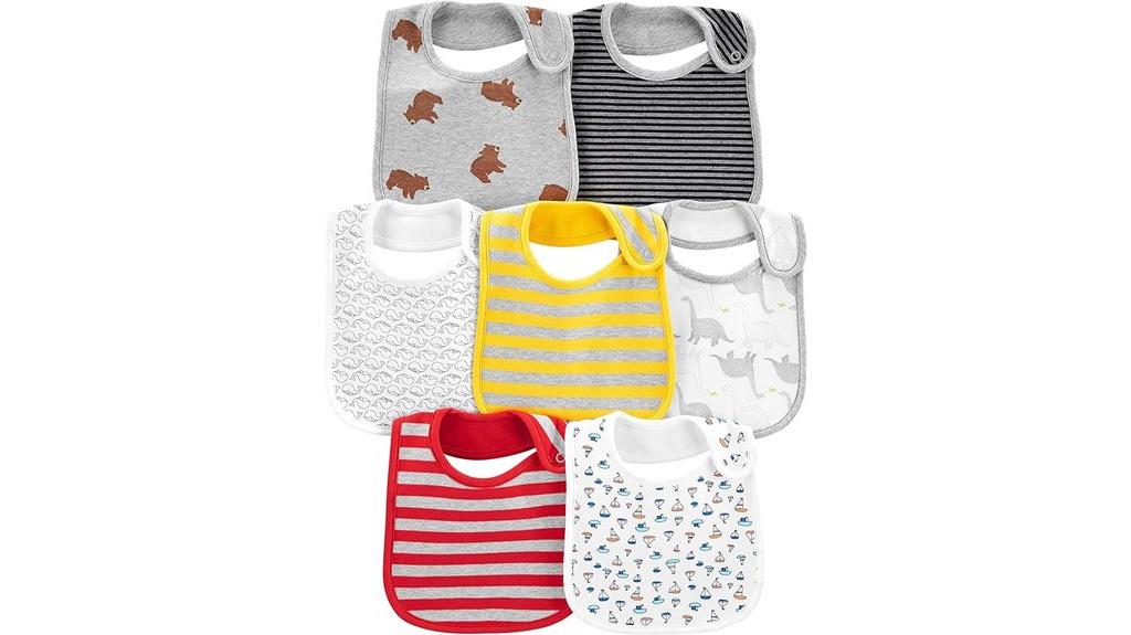 baby teething bibs set