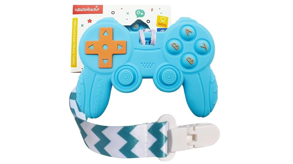 baby teething toy remote