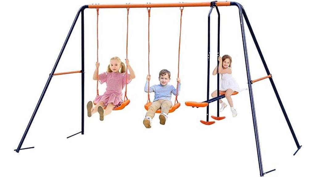 backyard swing set equipment
