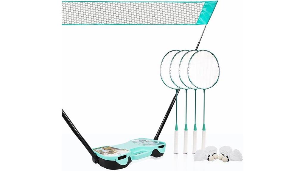 badminton set with net