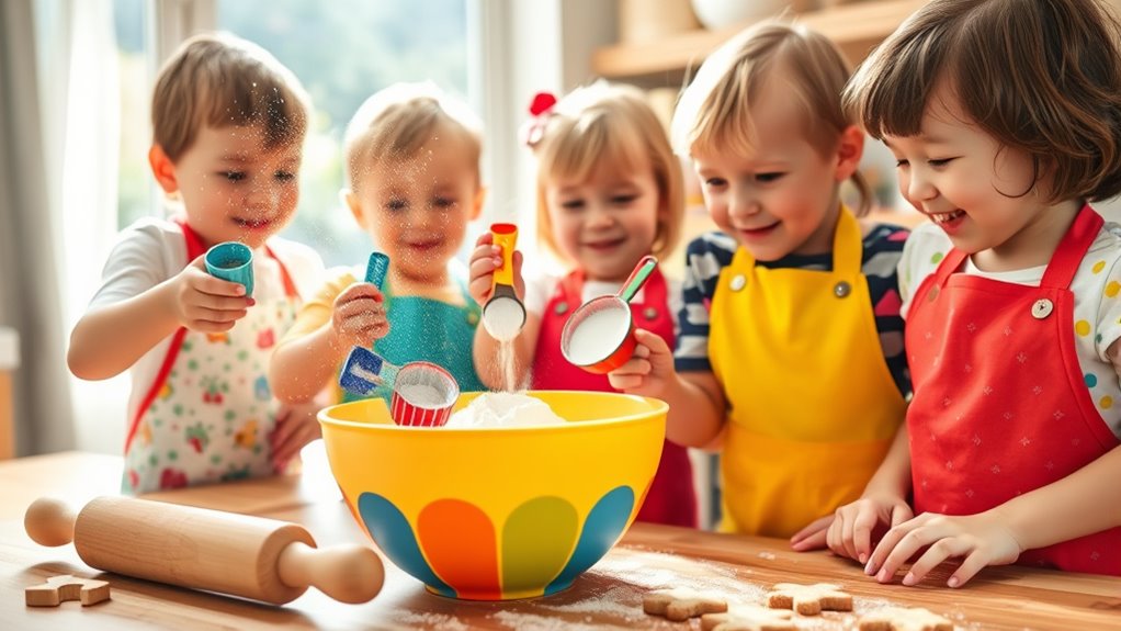 baking to enhance measurement skills
