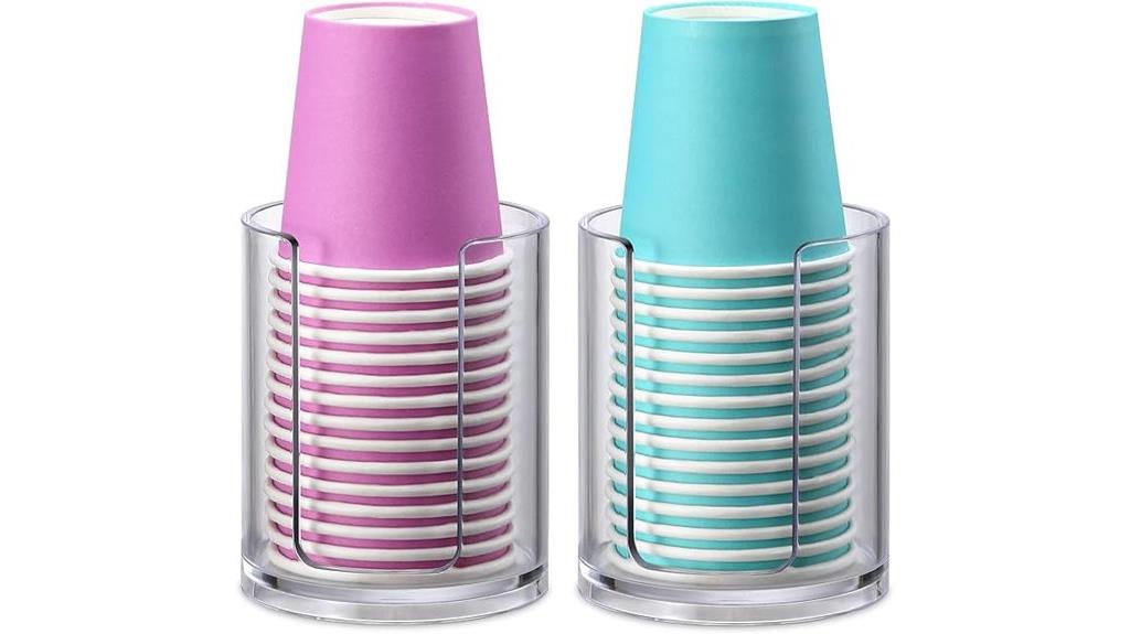 bathroom cup dispenser pack