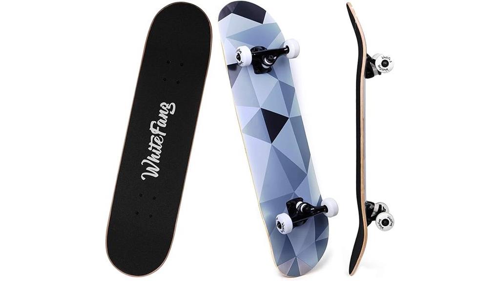 beginner friendly complete skateboard
