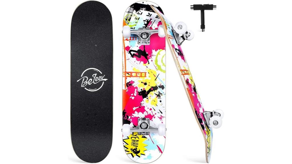 beginner friendly complete skateboard