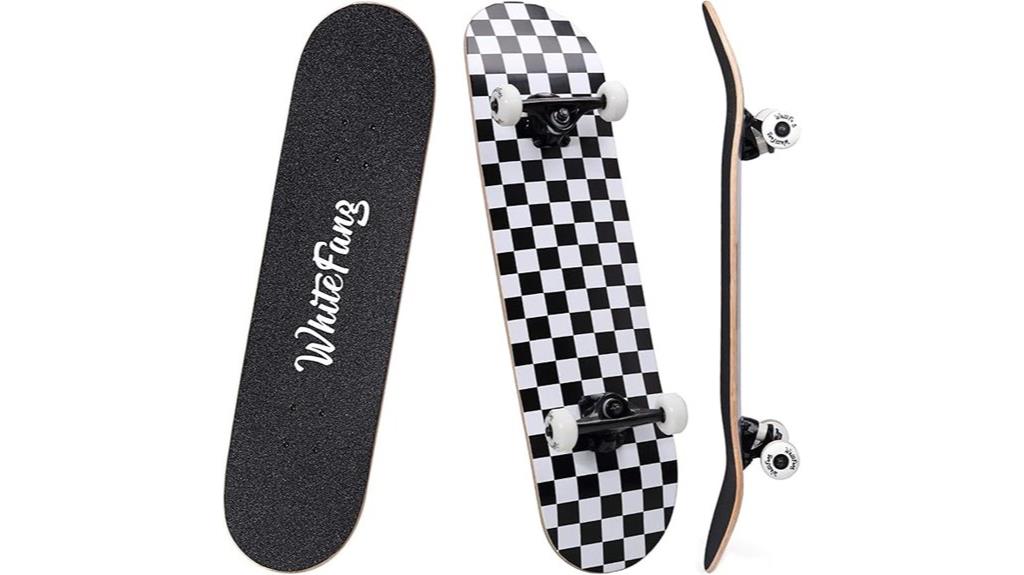 beginner friendly complete skateboard