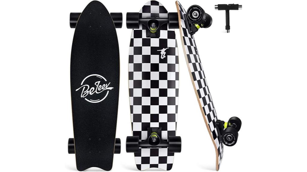 beginner friendly cruiser skateboard