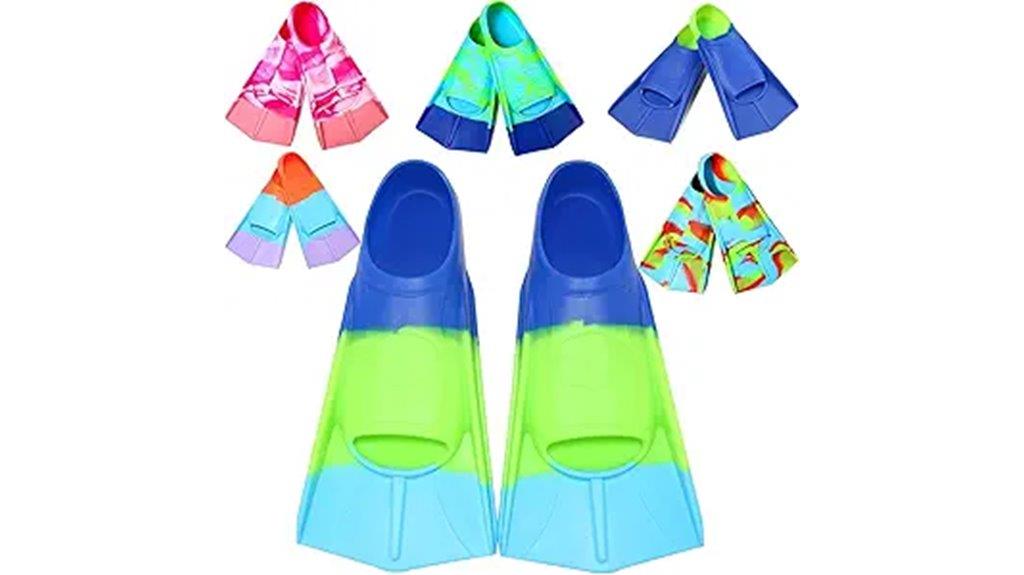 beginner friendly kids swim fins
