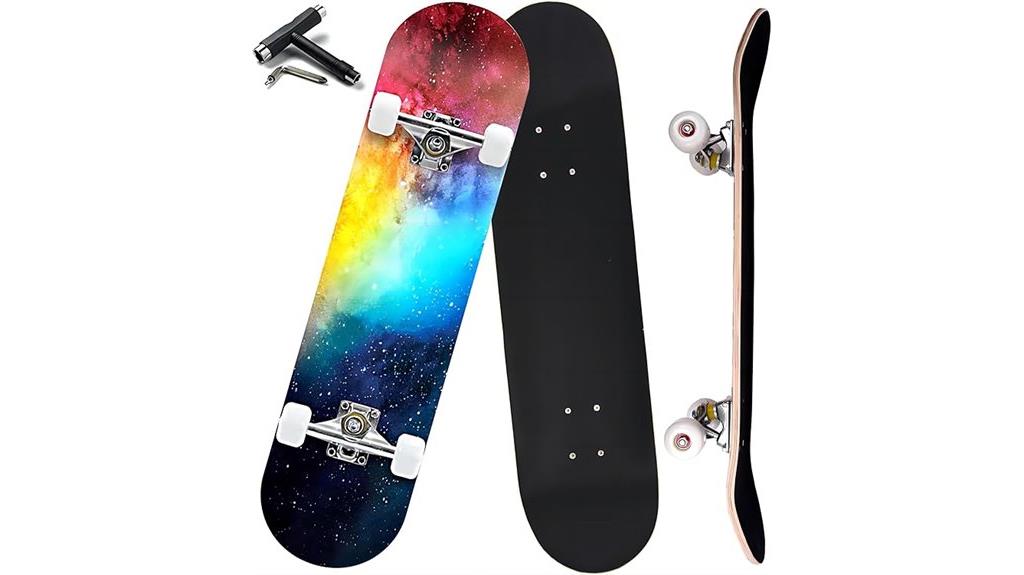 beginner s canadian maple skateboard