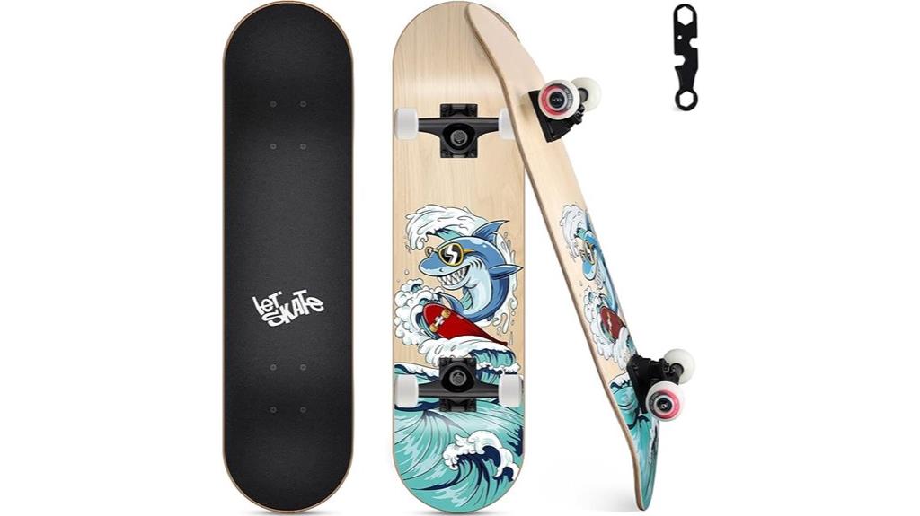 beginner s complete skateboard set