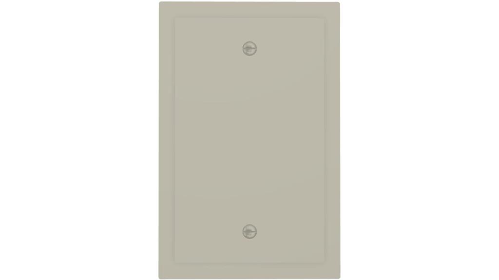 beige light switch cover