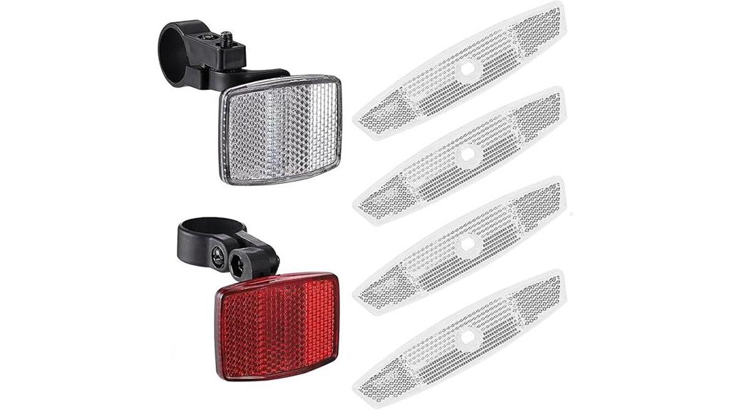 bicycle reflector safety kit