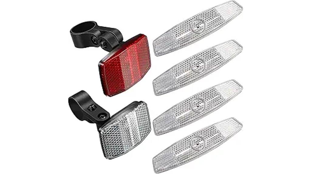 bicycle reflector safety kit