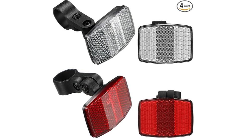 bike spoke reflectors set