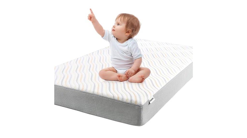 biobased crib toddler mattress
