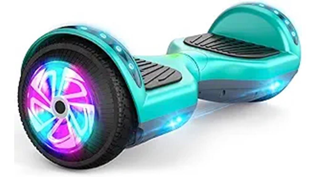 bluetooth led hoverboard model
