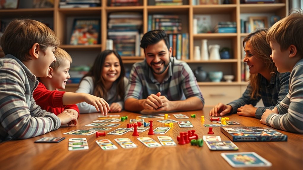board games in families