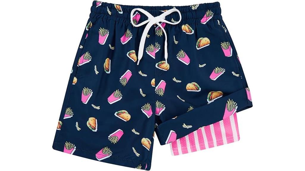 boys swim trunks compression