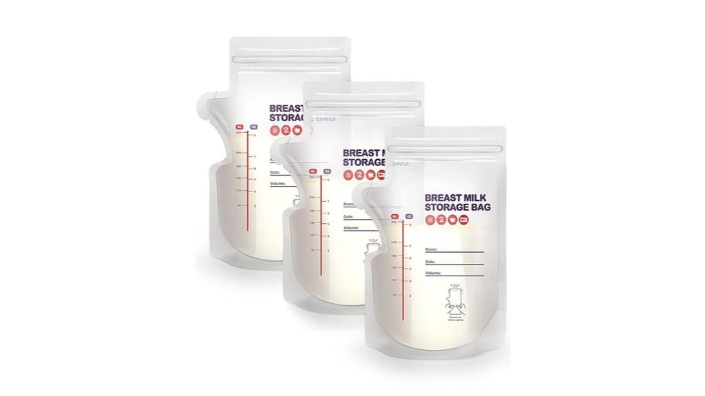bpa free breastmilk storage bags