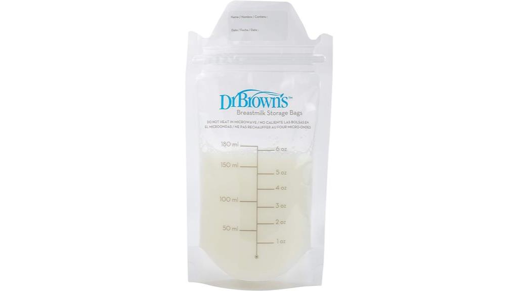 breast milk storage bags