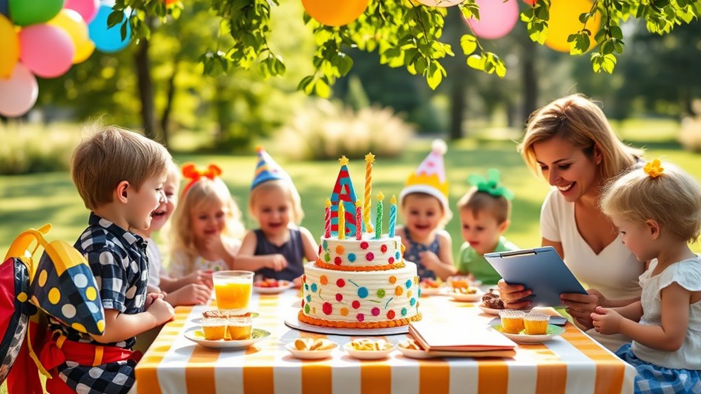 budgeting for toddler parties